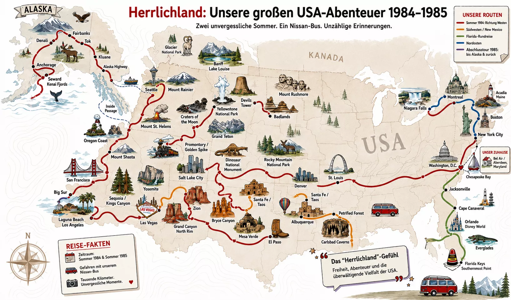 Herrlichland-Reiseroute