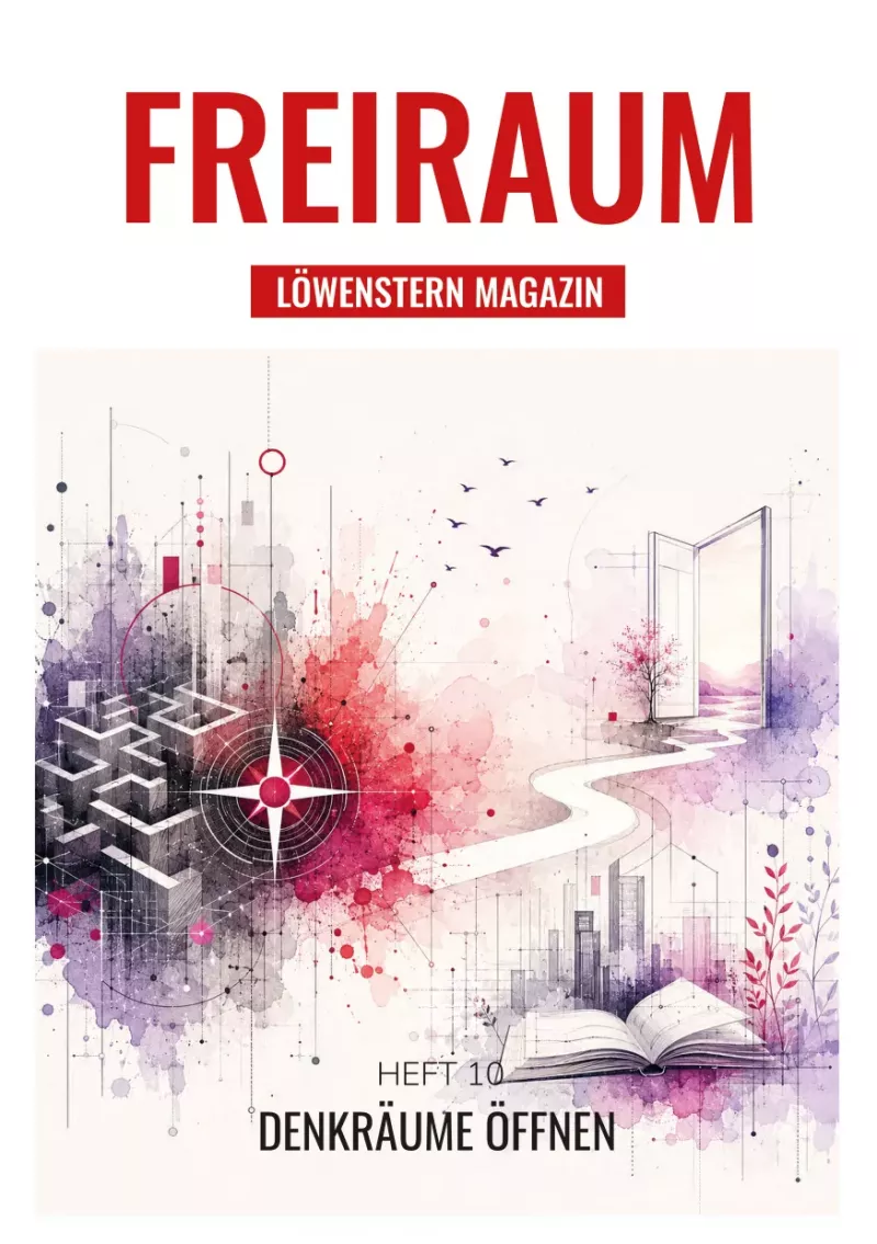 Cover LöwenStern Magazin, Heft 10: Freiraum