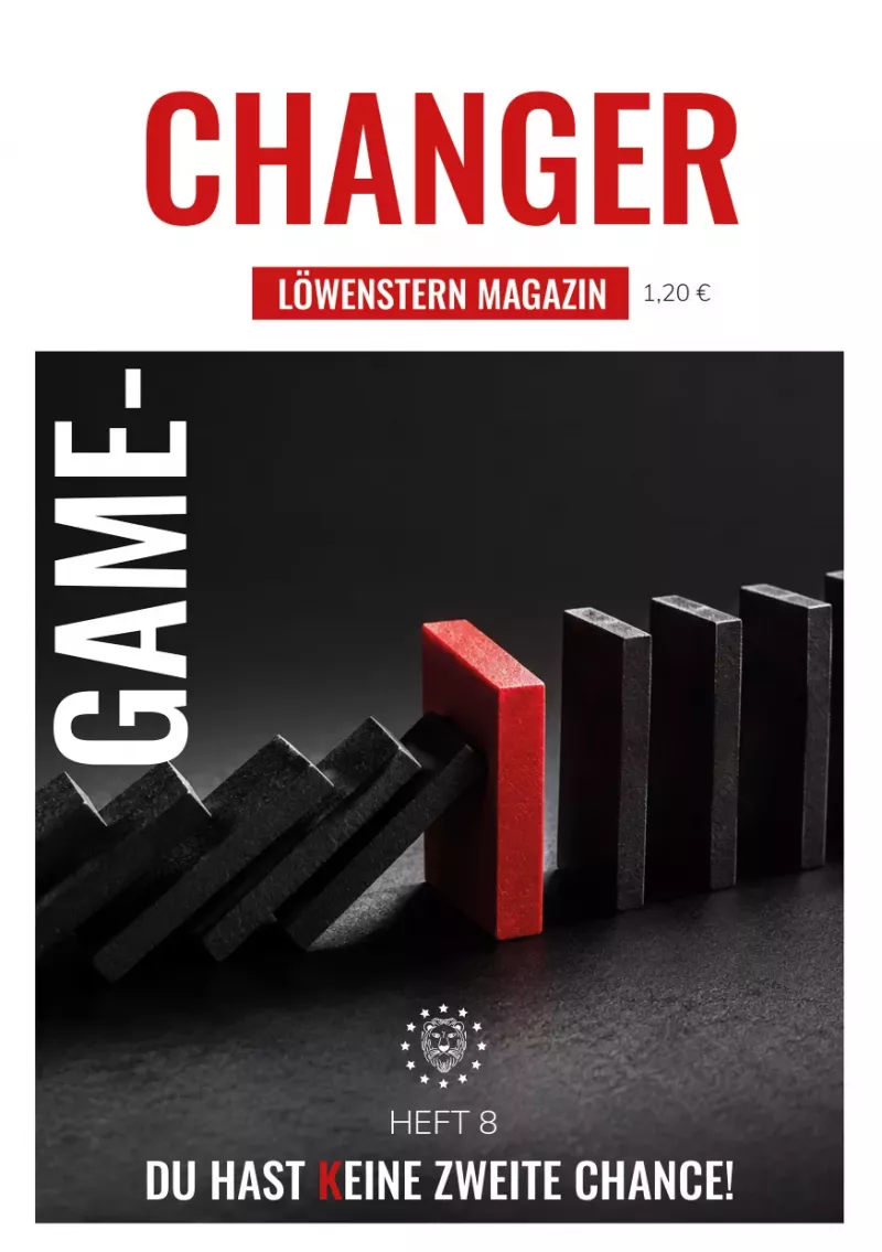 Cover LöwenStern Magazin, Heft 8: Gamechanger