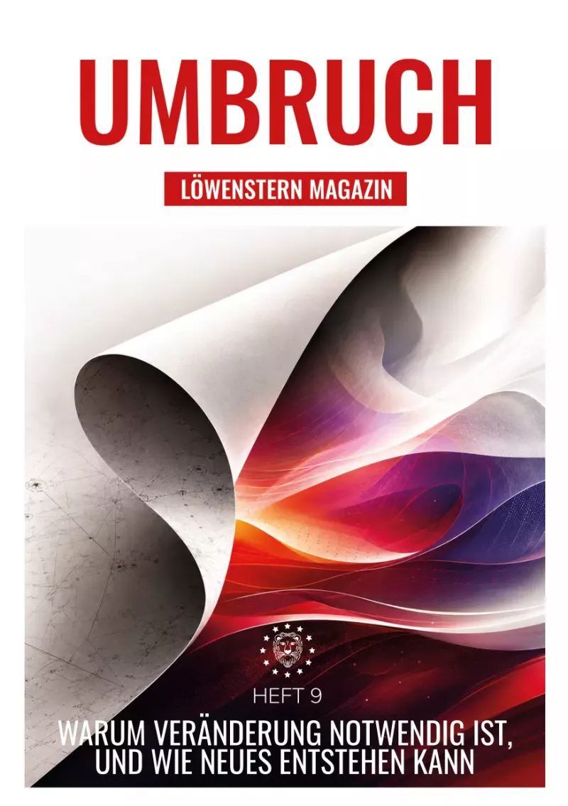 Cover LöwenStern Magazin, Heft 9: Umbruch