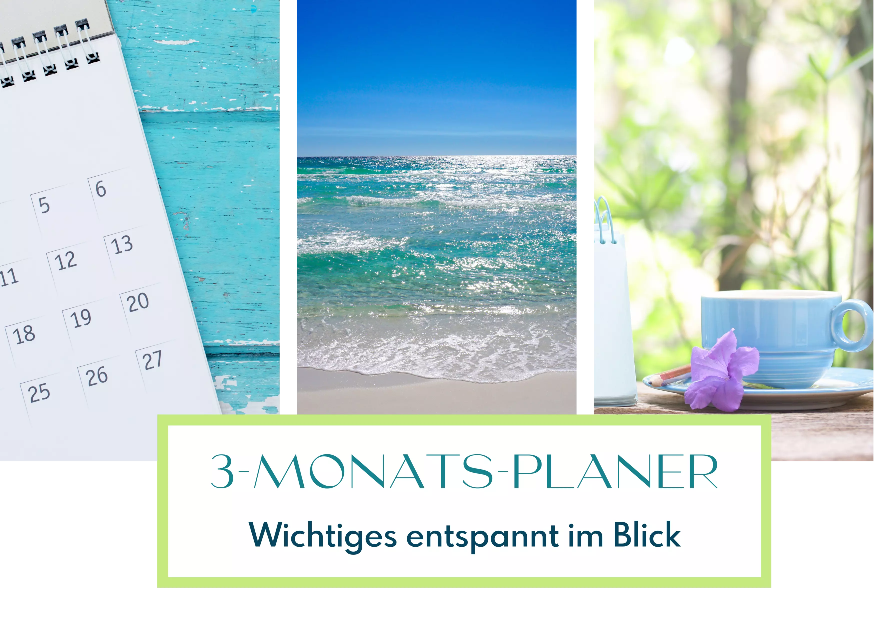3-Monats-Planer