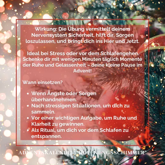Wirkung der Übung