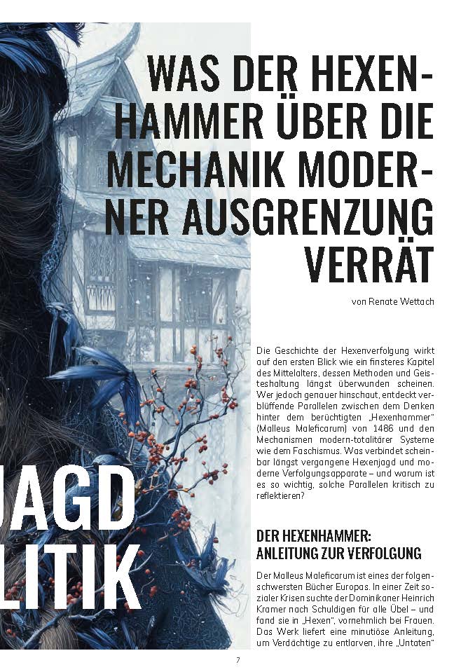 Vorschauseite aus Heft 6 des LöwenStern Magazins