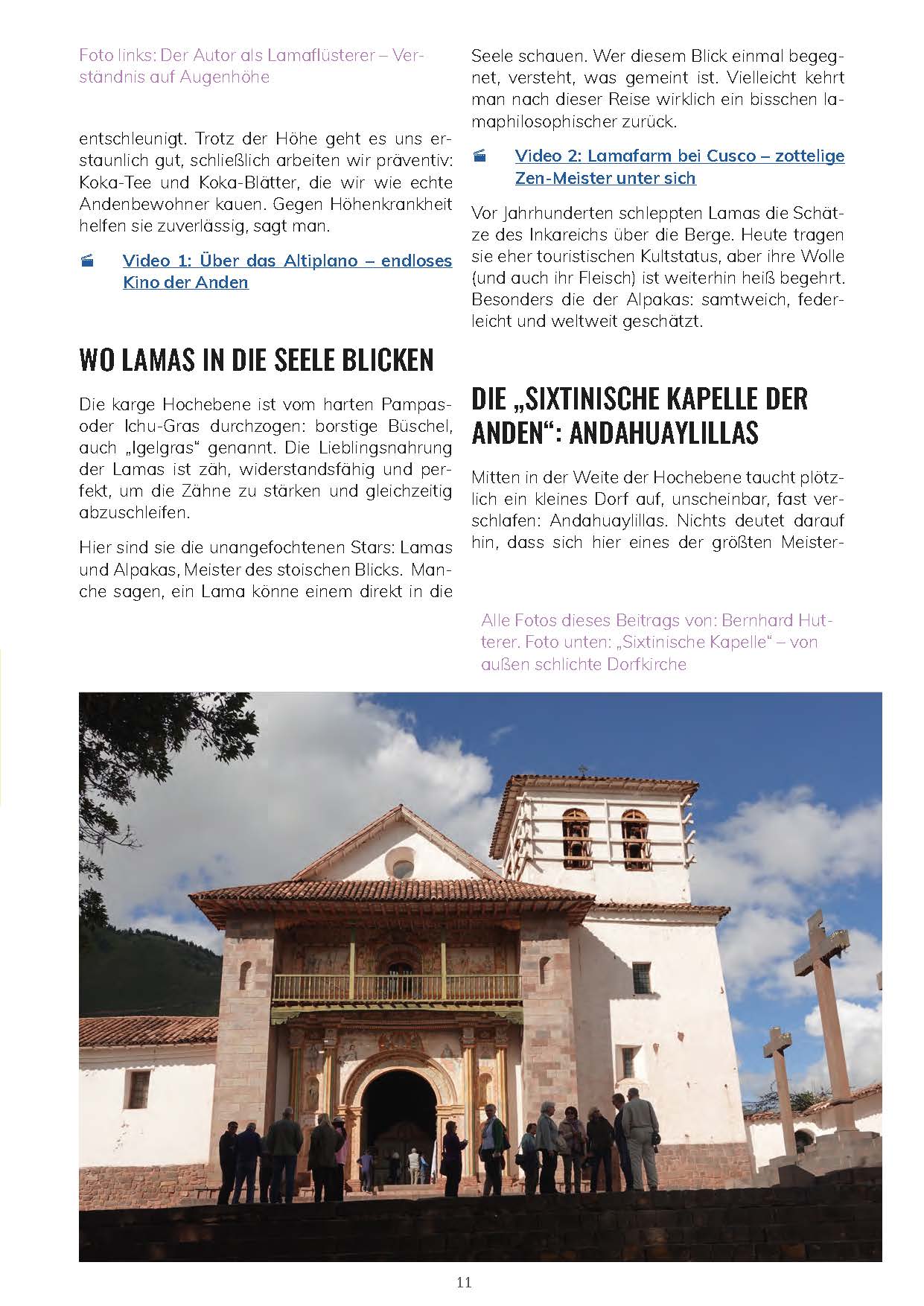 Vorschauseite aus Heft 6 des LöwenStern Magazins