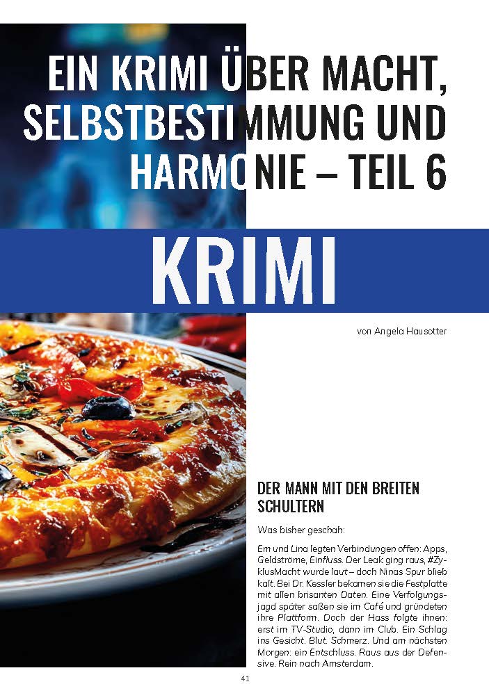 Vorschauseite aus Heft 6 des LöwenStern Magazins